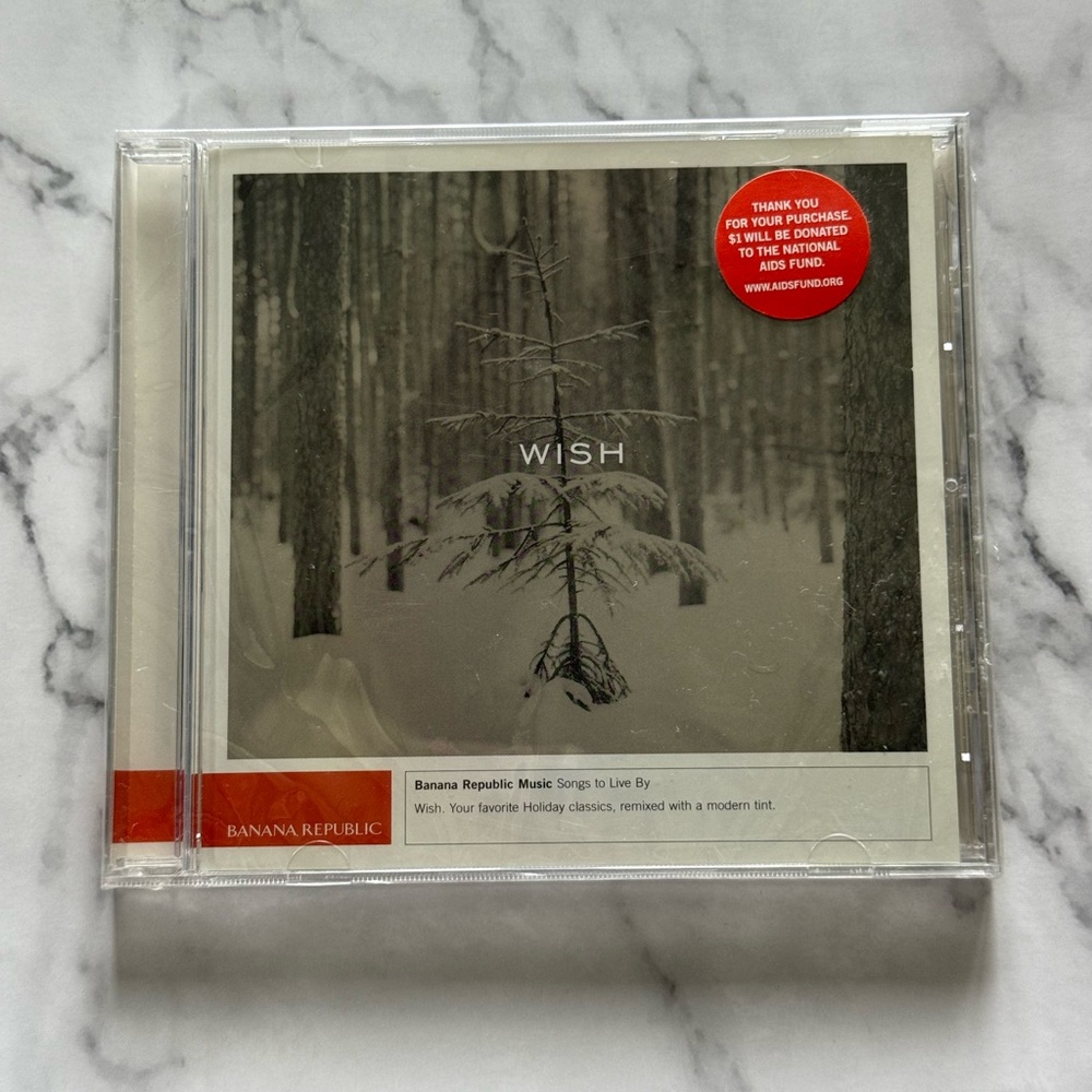 NEW Banana Republic “WISH” Holiday CD - Still Wrapped.